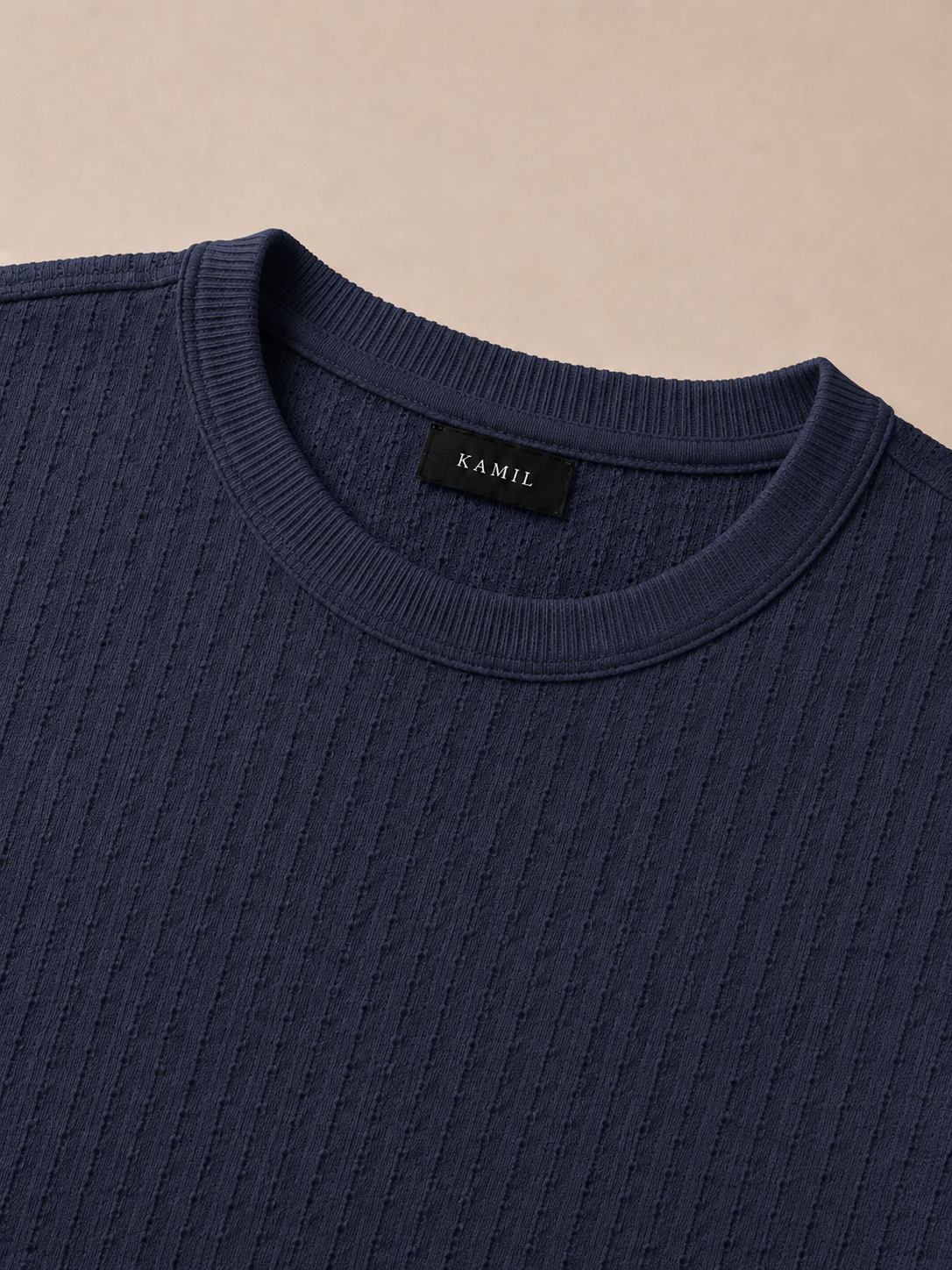 The Luna — Men's Textured T-Shirt
