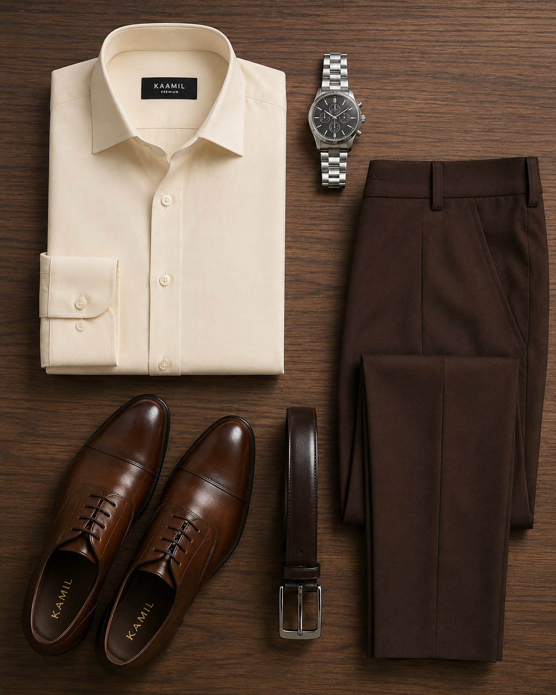 The Date Night Outfit - Cream & Chocolate