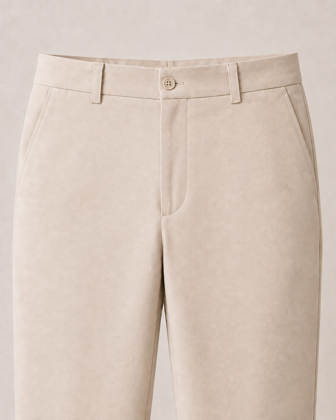 The Ashford — Men's Beige Classic Dress Pants