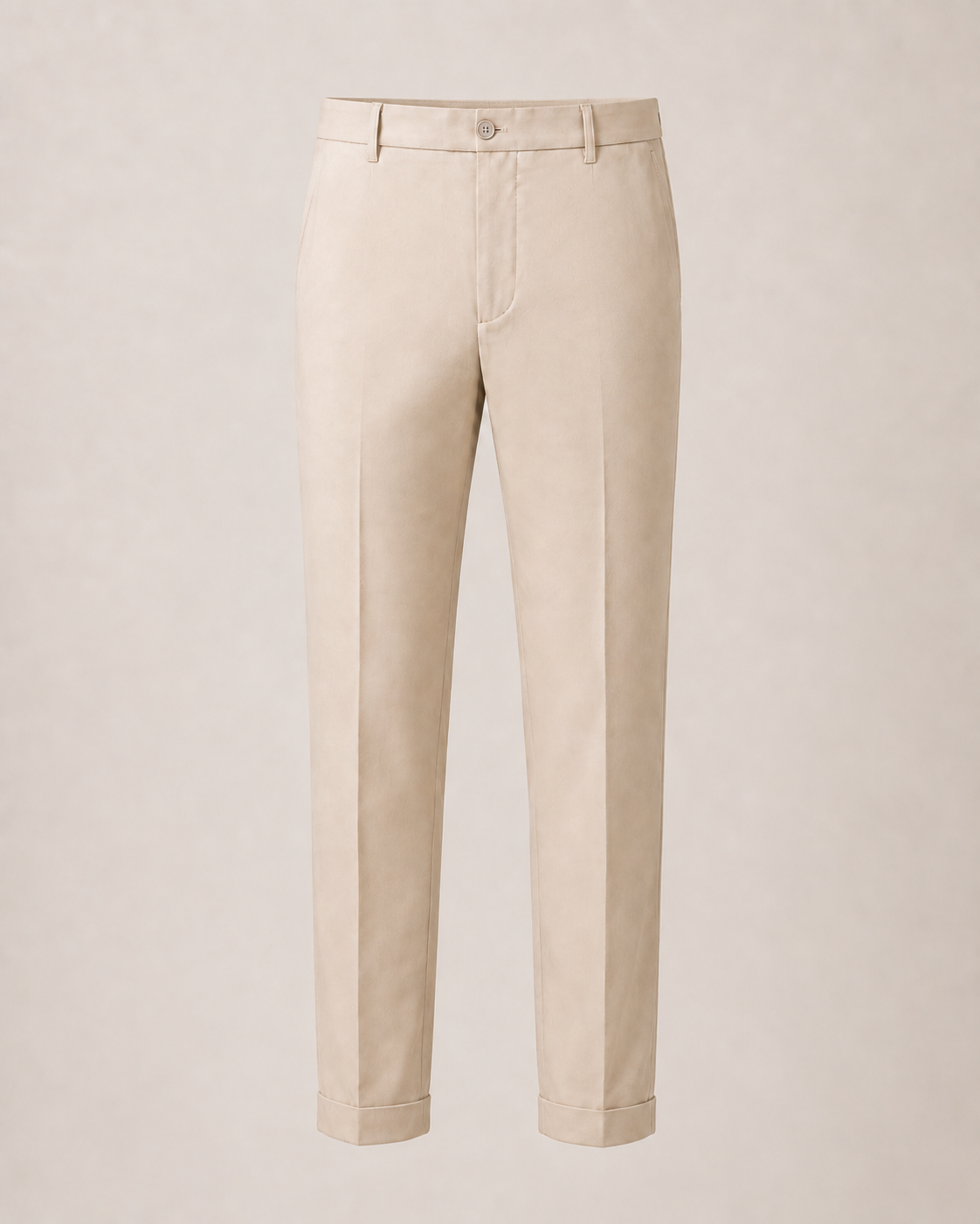The Ashford — Men's Beige Classic Dress Pants
