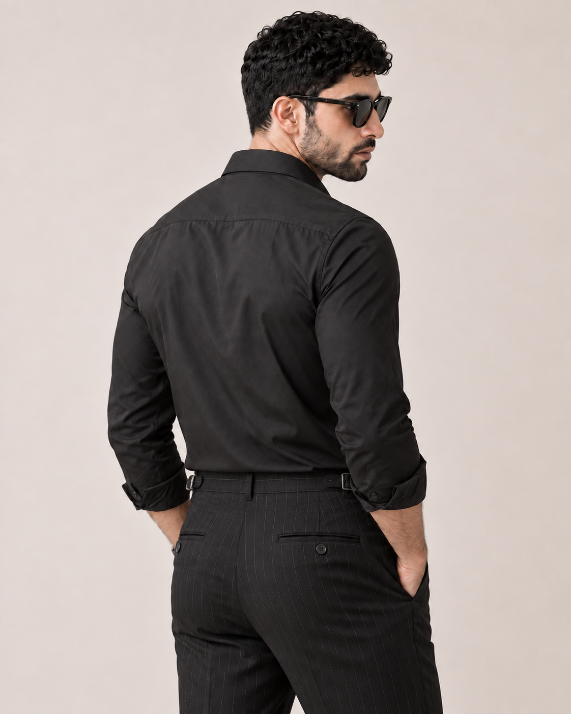The Torino — Men's Charcoal Grey Dress Shirt