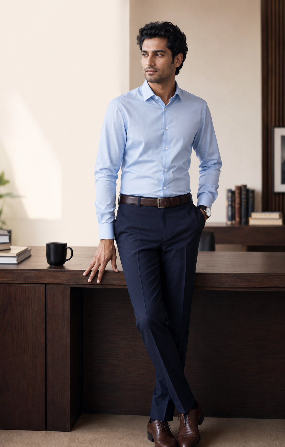 Kaamil Office Outfit — coordinated formal menswear