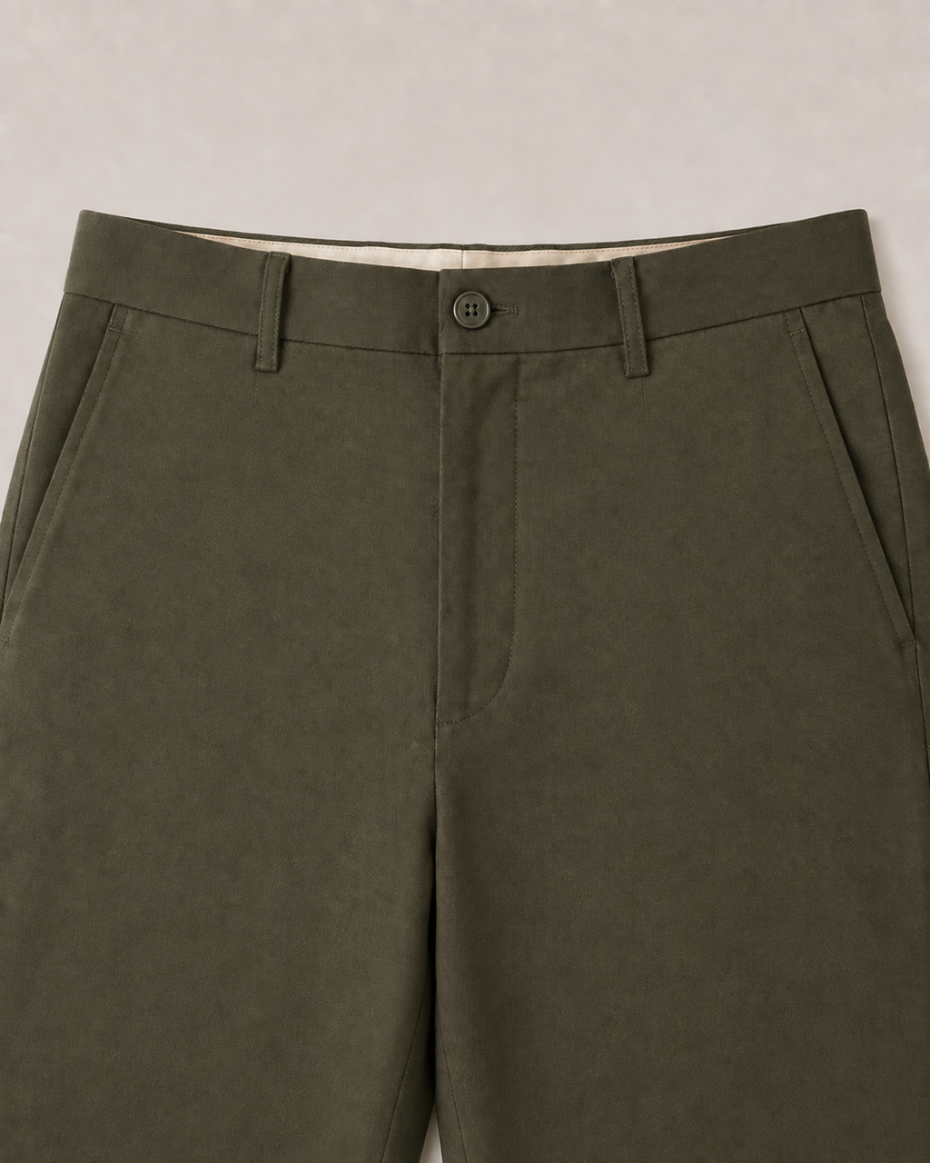 The Kensington — Men's Olive Classic Dress Pants