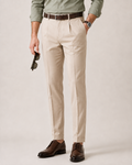 The Ashford beige pleated dress pants